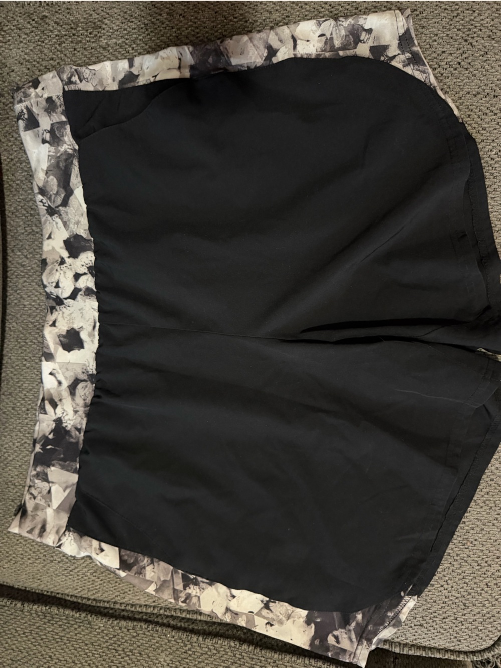Women’s black athletic shorts